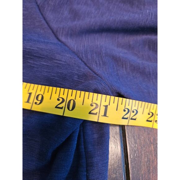 NWT AVA AND VIV blue pullover sweatshirt with lace details 1X - Picture 7 of 8